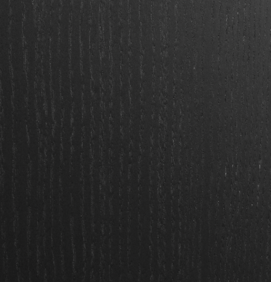 Black stained ash