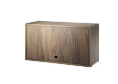 Flip W 78 x H 42 x D 30 cm. Walnut