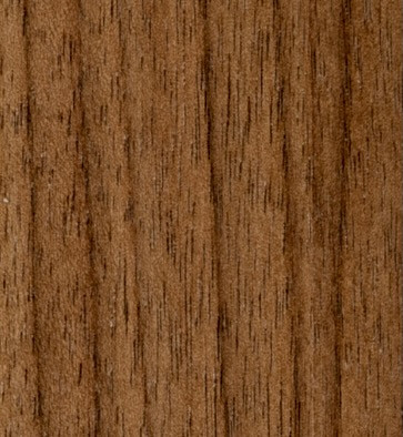 Glossy lacquered walnut