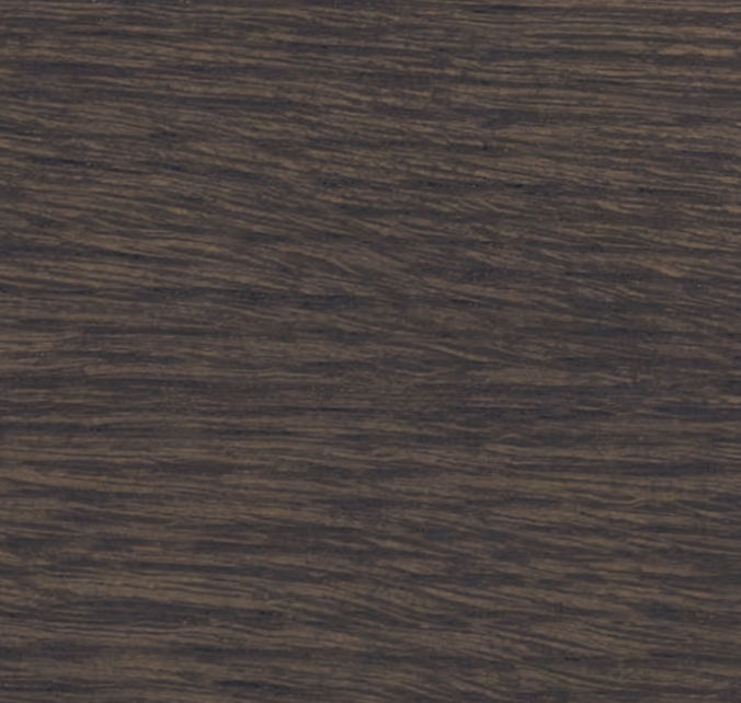 Dark stained oak base